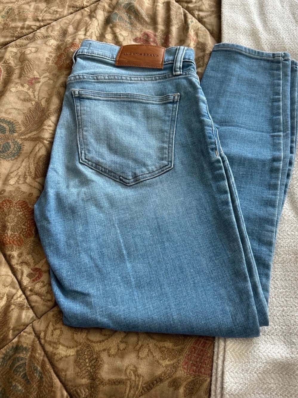 Lucky Brand Women's Light Wash Ava Midrise Skinny Jeans
